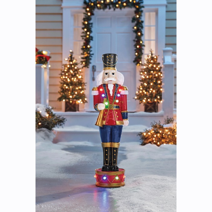 Lit Nutcracker, , large
