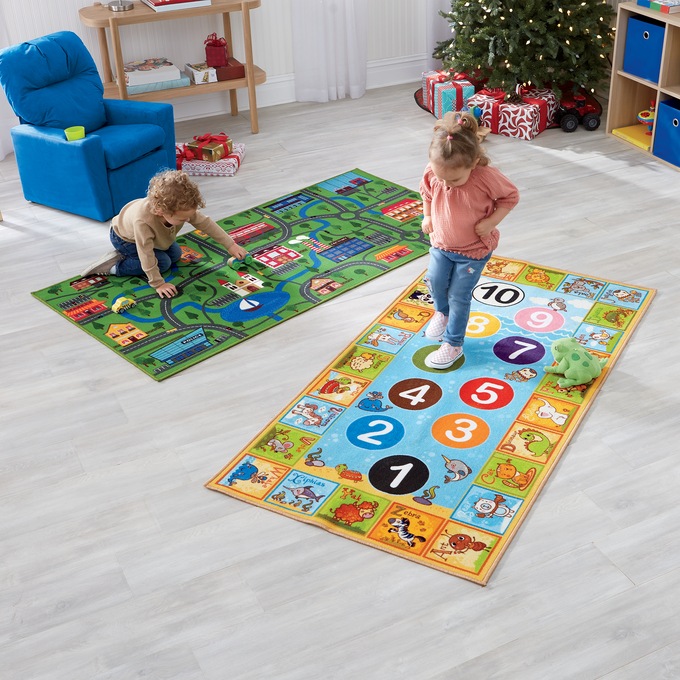 Kids&#39; Play Rug - 5' 10" X 2' 11", , large