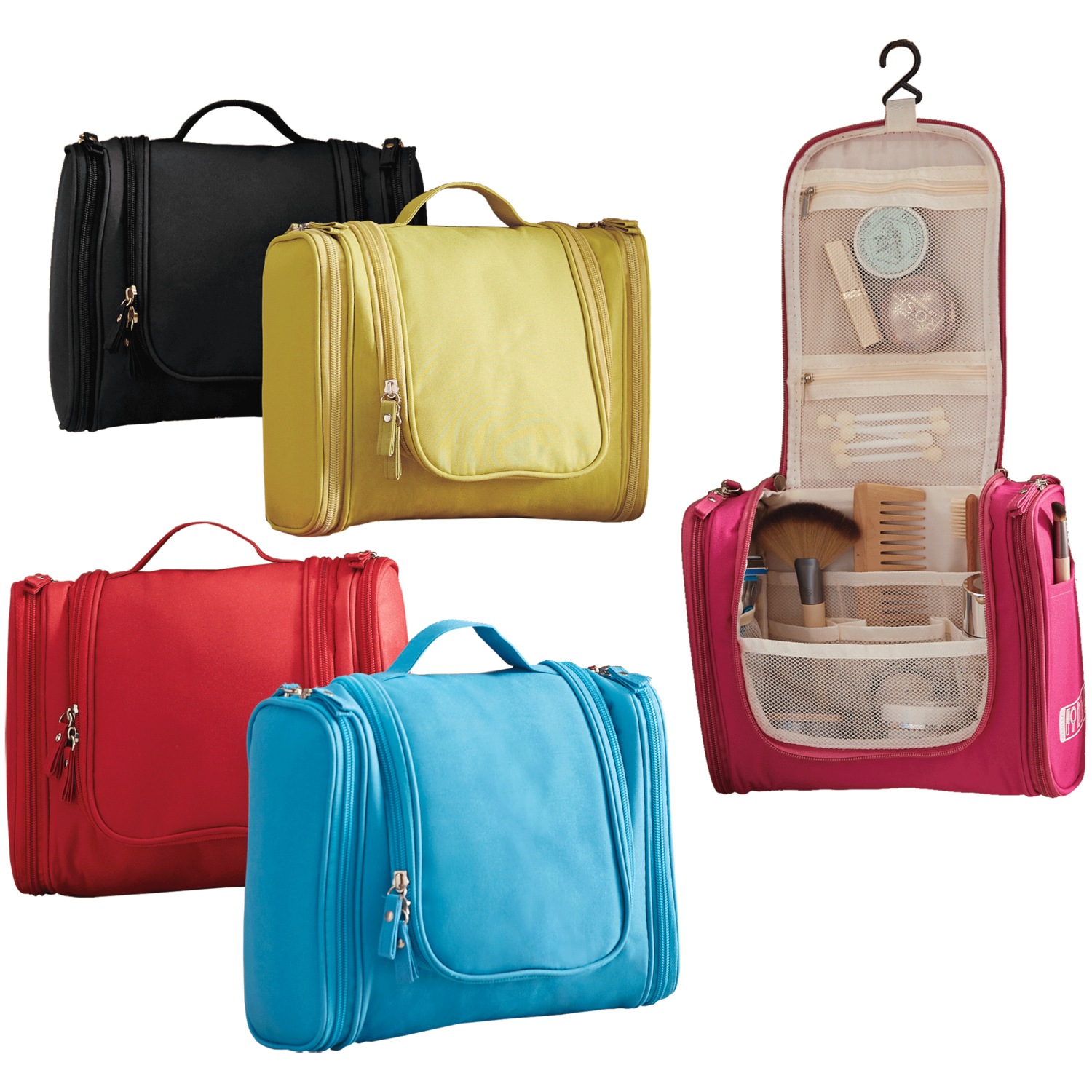 Personalized Hanging Toiletry Bag Country Door