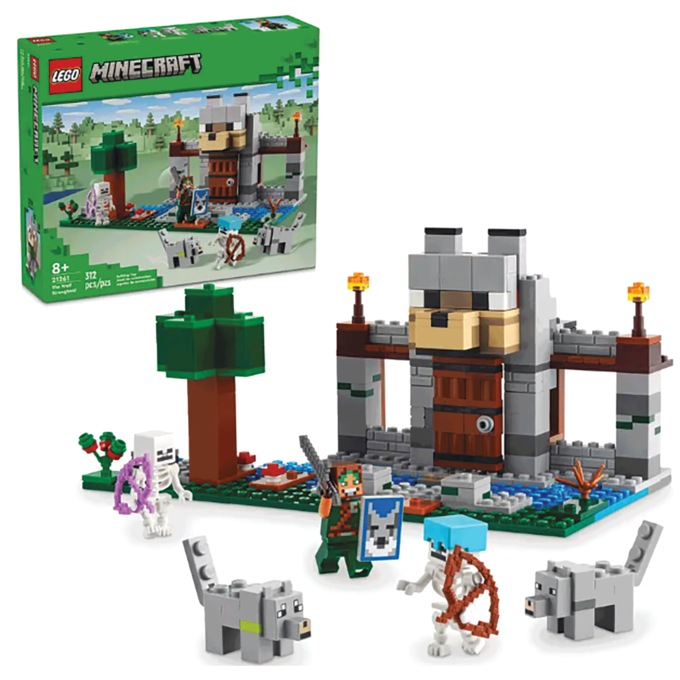 LEGO Minecraft Wolf Stronghold, , large