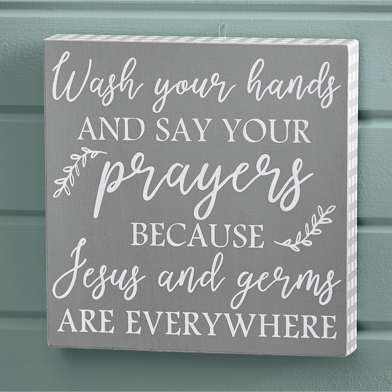 Jesus and Germs Sign | Country Door