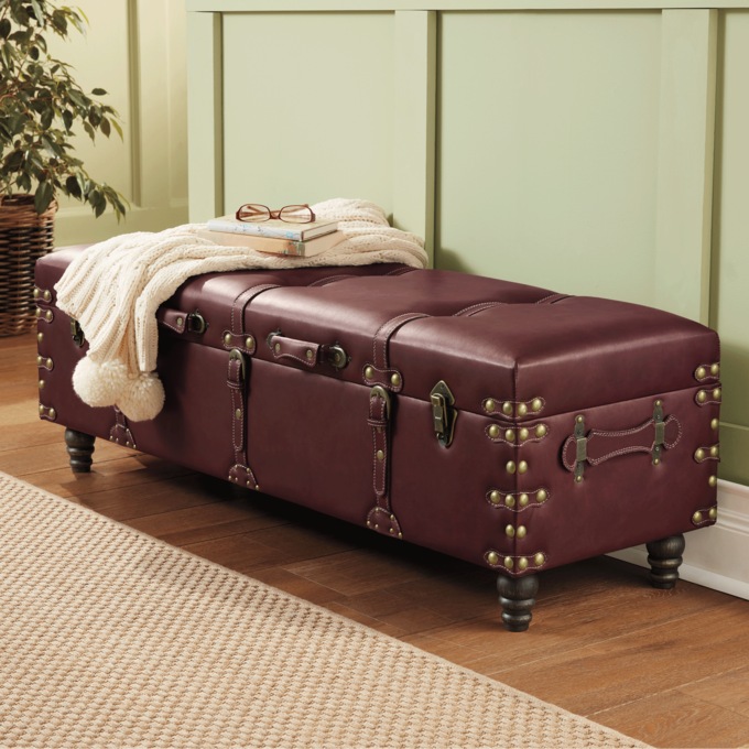 Lee Buckle Storage Bench, , large