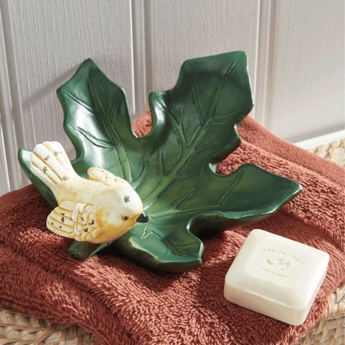 Bird Leaf Soap Dish, , large
