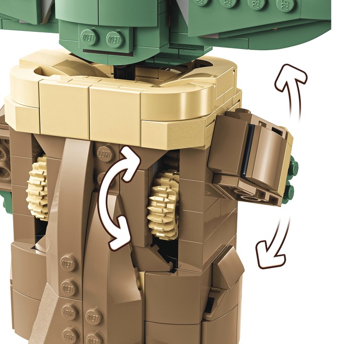 LEGO Star Wars Grogu with Hover Pram, , large