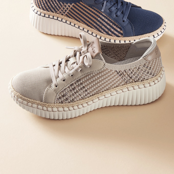 Sketchers Wilshire Blvd Breezy Stroll Lace-Up , , large