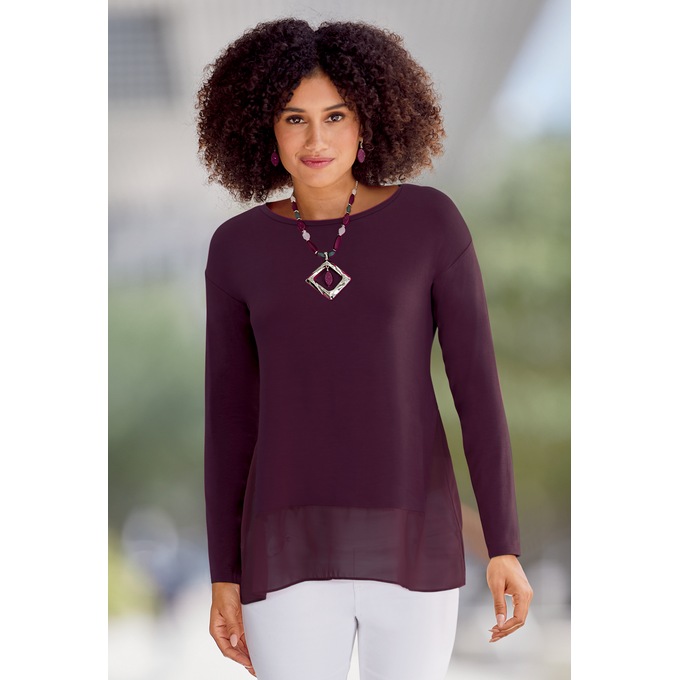 Sheer Bliss Top, , large