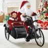 Santa on Motorcycle, , large