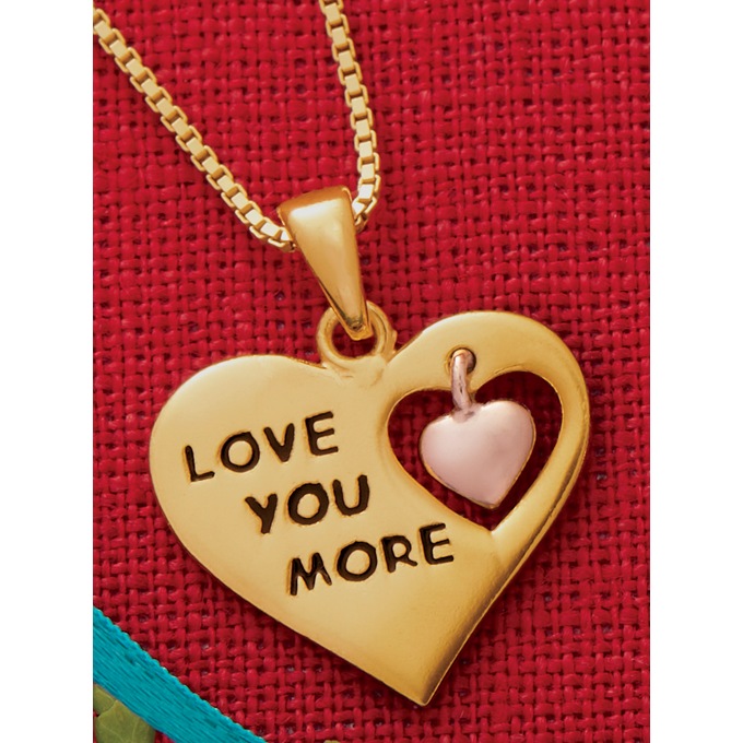 Love You More Pendant, , large