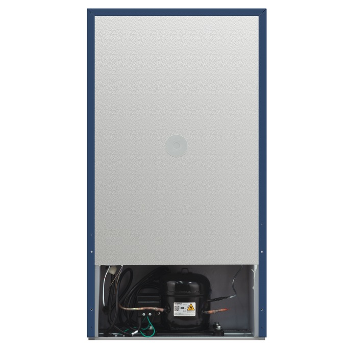 Montgomery Ward 3.2 cu. ft. Contemporary Fridge/Freezer, Gray or Blue, , large