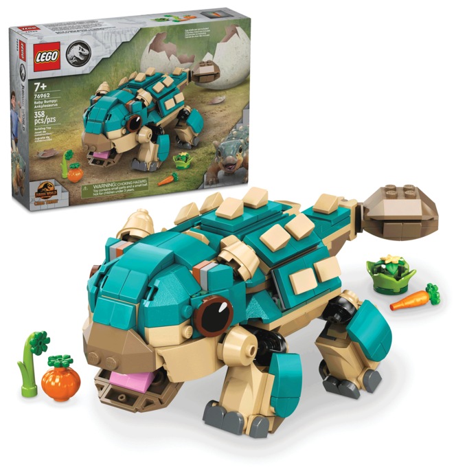 LEGO Jurassic World Baby Bumpy: Anklyosaurus, , large