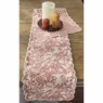 Gingham and Toile Quilted Runner, , large
