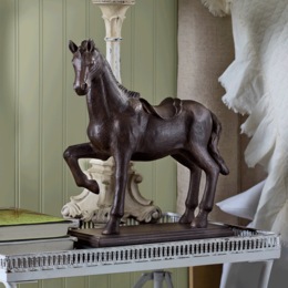 Rustic Horse Statue, , large