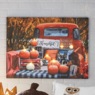 Fall Truck Lit Wall Art, , large