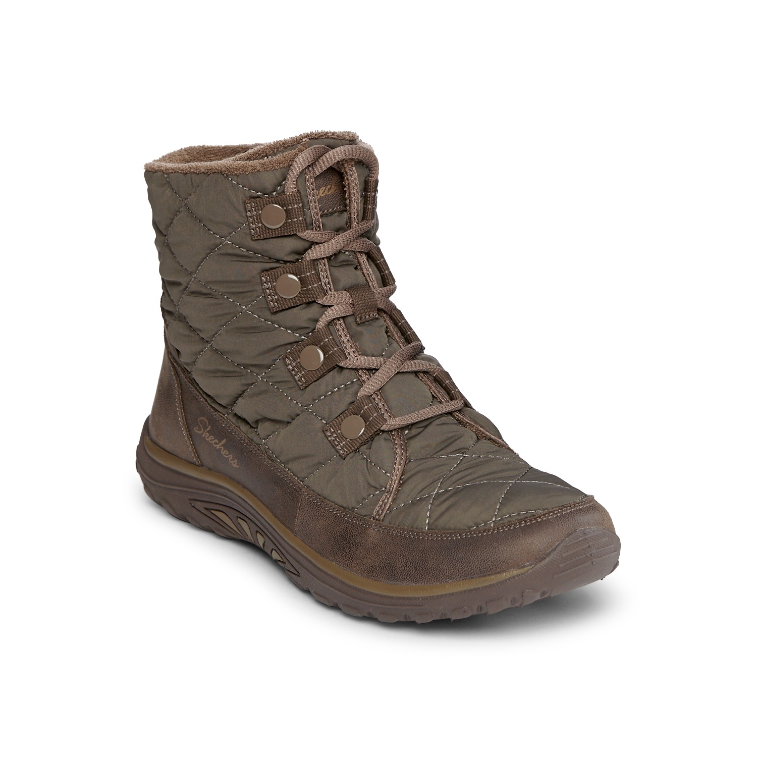 skechers work olive