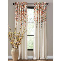 Blackout Darkening Curtains Shades Panel Drapes Country Door