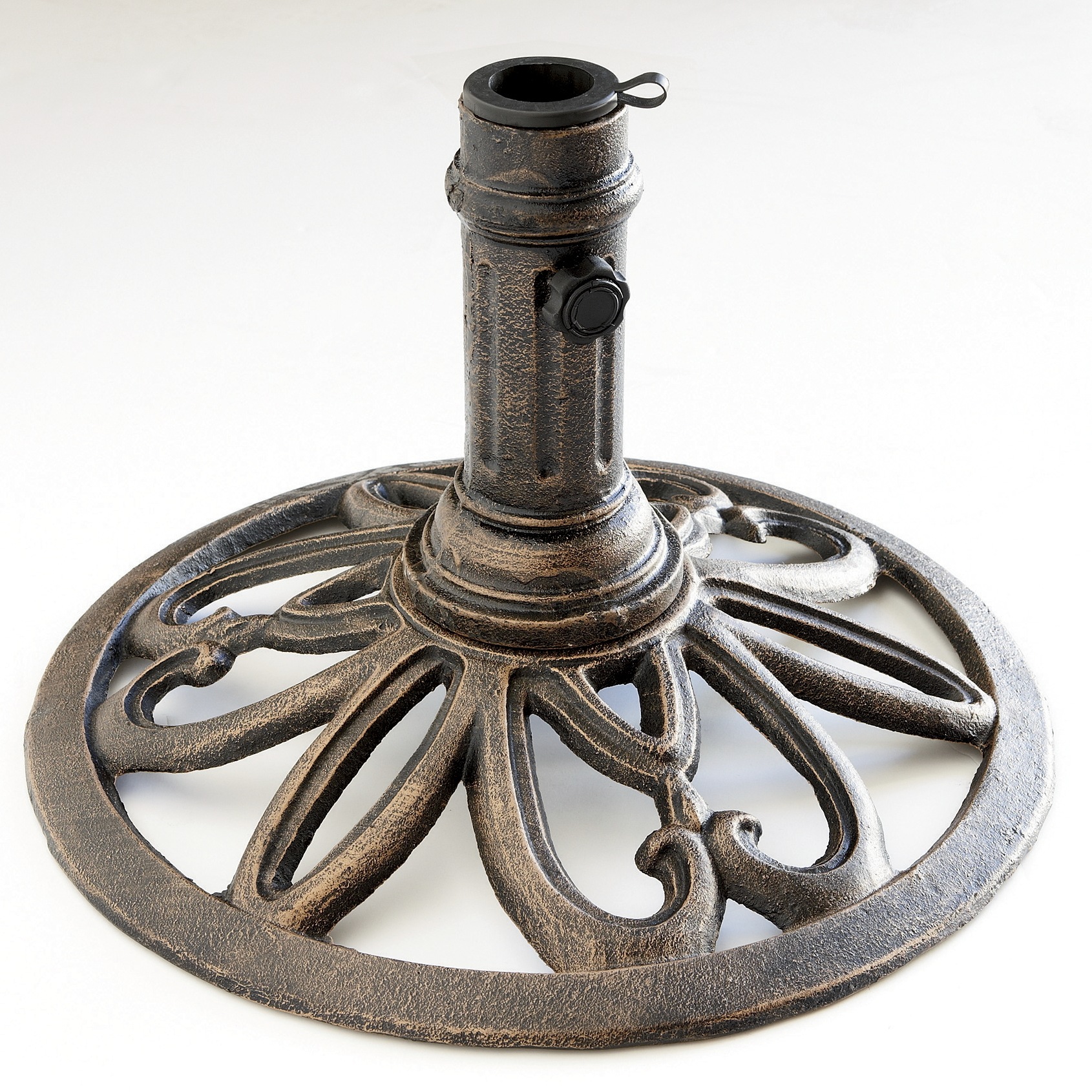 cast iron umbrella base