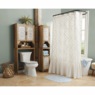 Cate Chenille Shower Curtain, , large