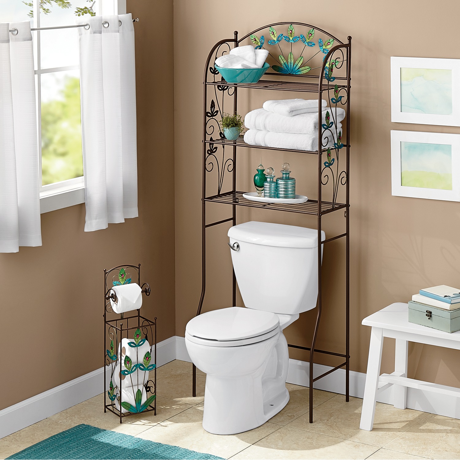 Peacock Bathroom Accessories Country Door