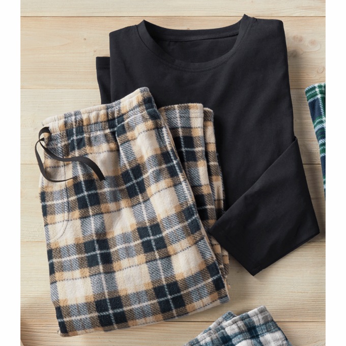 2-Piece Fleece PJ Set, , large