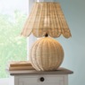 Natural Scallop Shade Table Lamp, , large