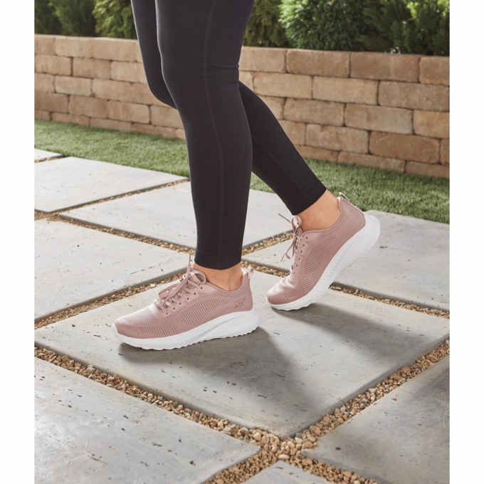 BOBS Women's Sport Squad Chaos Face Off Lace-Up by Skechers