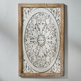 Stamped Metal Headboard Panel, , large