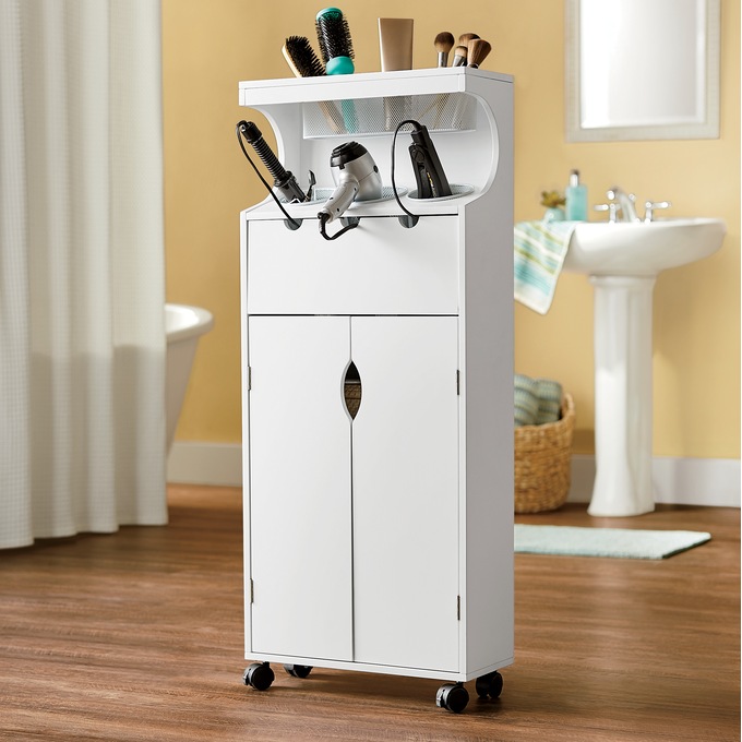 Powered Bath Cabinet, , large