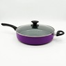 Ginny's 22-Piece Ceramic Cookware Set, Purple Punch, large