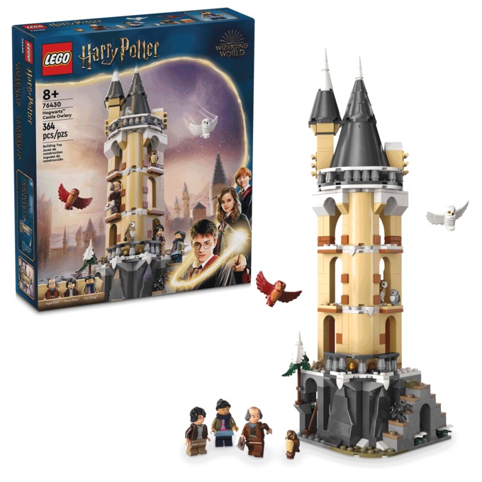 LEGO Harry Potter Hogwarts Castle Owlery, , large
