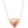 10K Gold Heart Pendant, , large