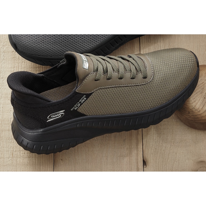BOBS Men's Slip-Ins Squad Chaos Sneaker by Skechers, , large