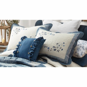 Charlotte Embroidered Sham, , large
