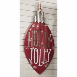 Holly Jolly Hanging Sign, , large
