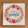 Always Grateful Wall Art, Multi, large