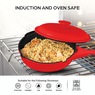 Granitestone 10" Zuka Pan, Red, large