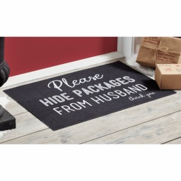 Hide the Packages Mat - 18&rdquo; x 27&rdquo;, , large