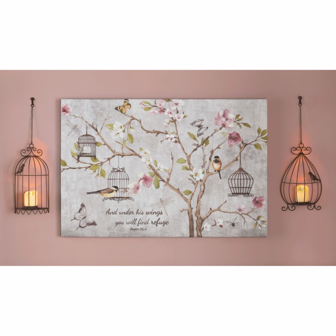 Set of 2 Birdcage Wall Sconces, , large