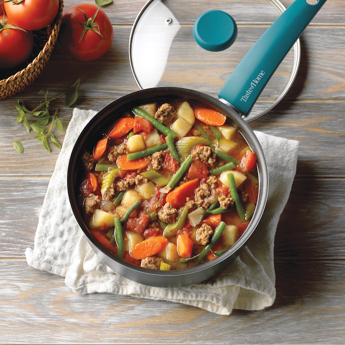 Taste of Home 8-Piece Nonstick Aluminum Cookware Set, , large