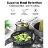 Gotham Steel Hard Anodized 2-Piece Fry Pan Set, , large