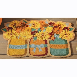 Harvest Jar Coir Mat - 20&quot; x 30&quot;, , large