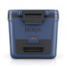 Ninja FrostVault 30-Quart Wheeled Cooler with Dry Zone, Blue, large
