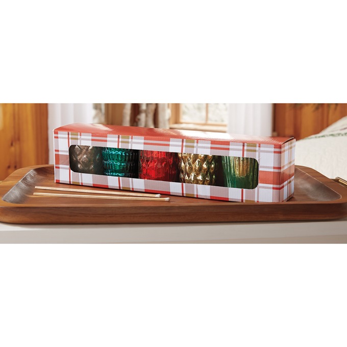 5-Piece Holiday Favorites Candle Set, , large