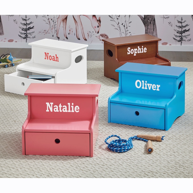 Kids’ Storage Step Stool, , large