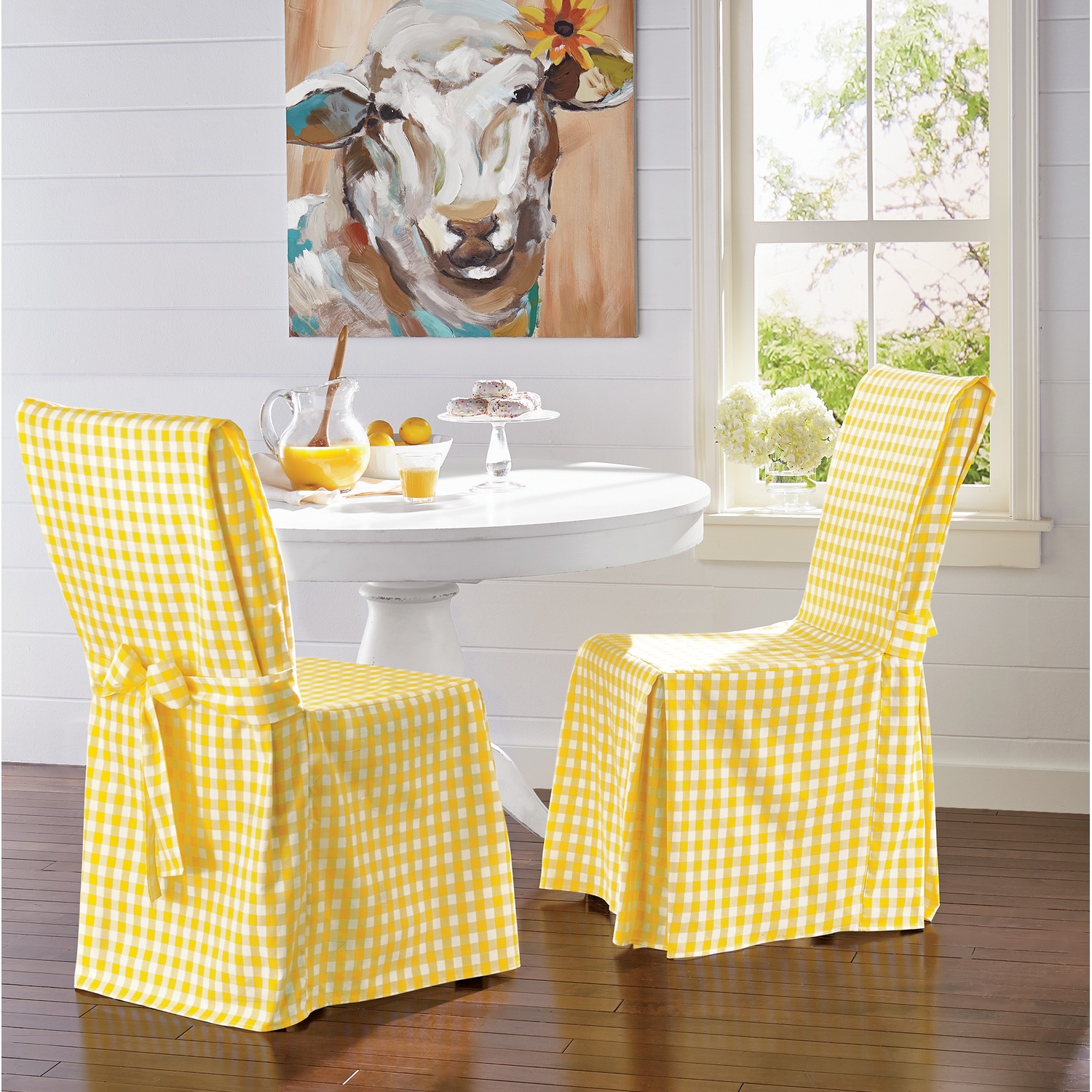 Country shop chair covers
