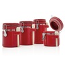 4-Piece Canister Set with Spoon, , large