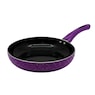 Chef Tested 11-Piece Granite Ceramic Nonstick Cookware Set, Purple, large