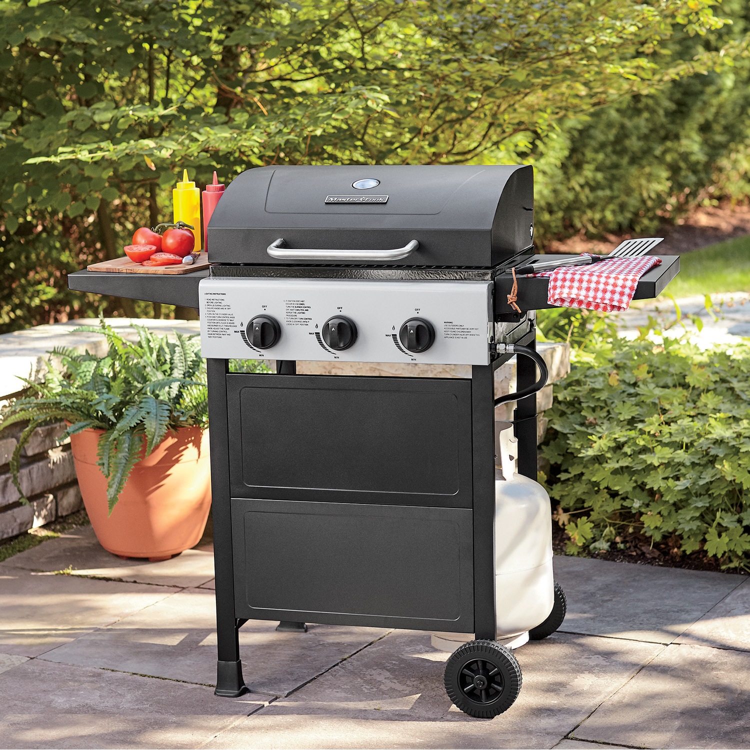 Backyard Gas Grill Country Door