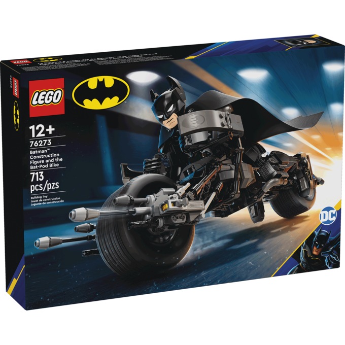 LEGO Batman Construction Figure and The Bat-Pod Bike, , large