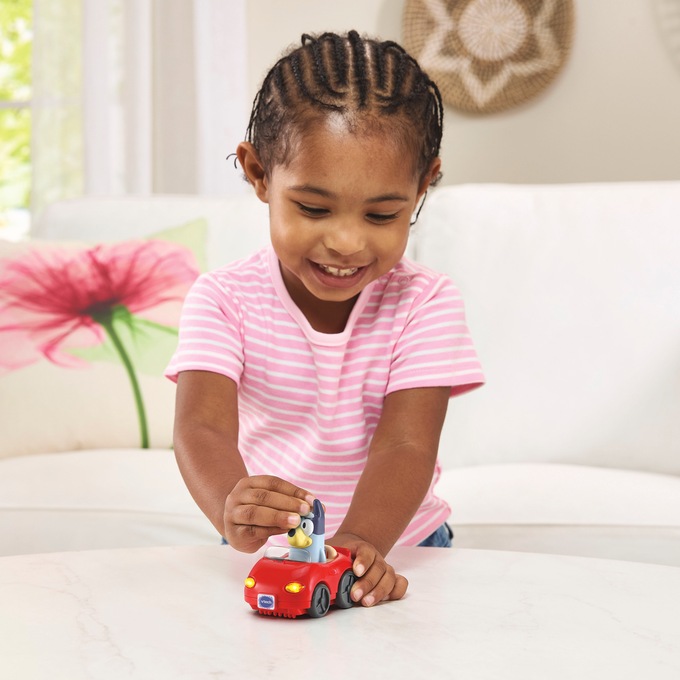 VTech Go! Go! Smart Wheels Bluey Escape Convertible, , large