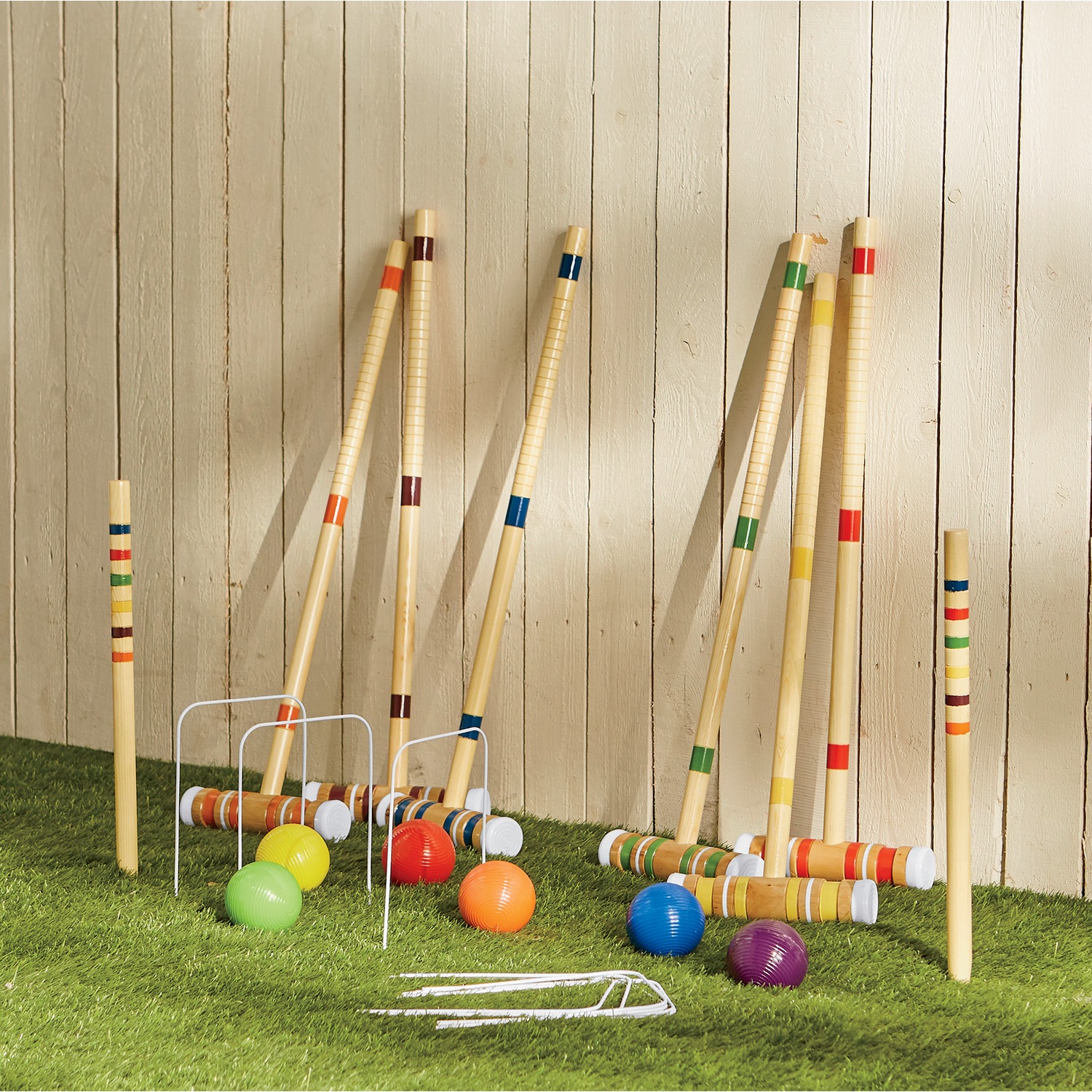 6Player Croquet Set with Carrying Bag Country Door